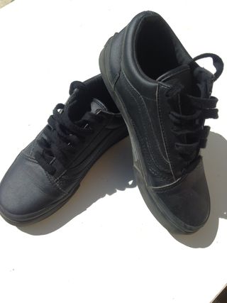 vans piel niño vans piel niño
