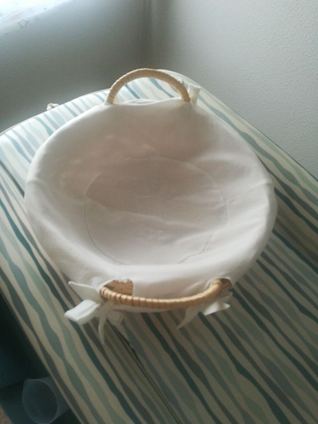 cesta canastilla bebe