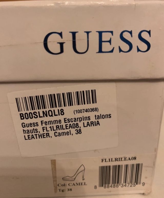 Zapatos Guess Salon Camel
