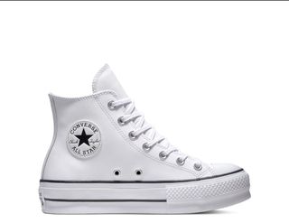 converse plataforma blancas cuero converse plataforma blancas cuero