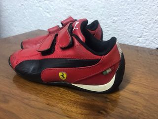 zapatillas puma ferrari rojas