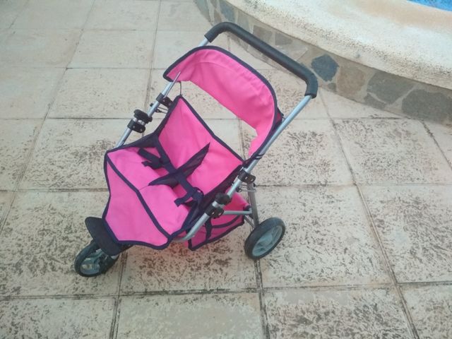 cochecito doble para niña