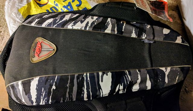 Espaldera con protección