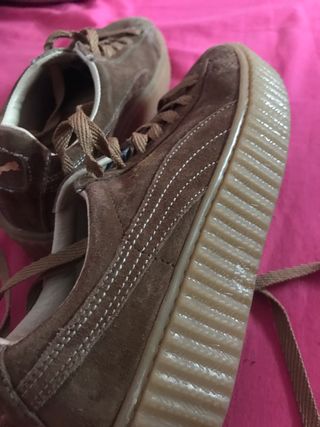 puma fenty mujer marron
