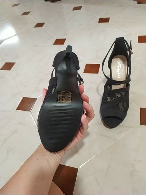 Zapatos negros fiesta sin usar T.38