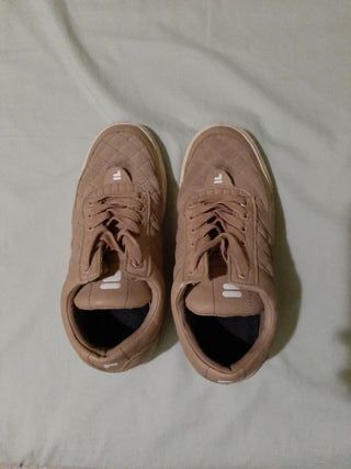 zapatillas fila marrones