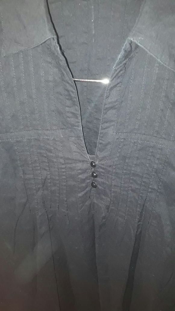 camisola negra MEDIA MANGA