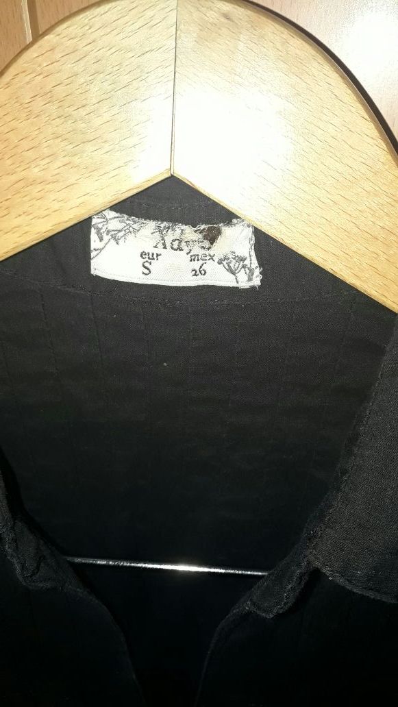 camisola negra MEDIA MANGA