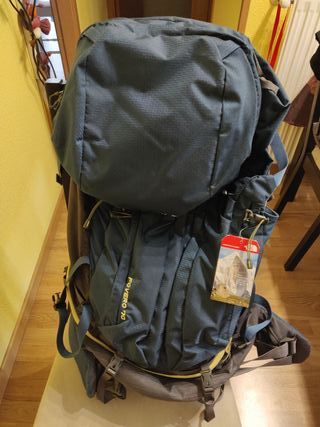 mochila north face 70 litros