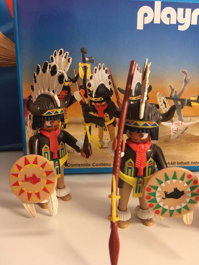 Playmobil 3732 indios bailando con caja de segunda mano por 34 € en