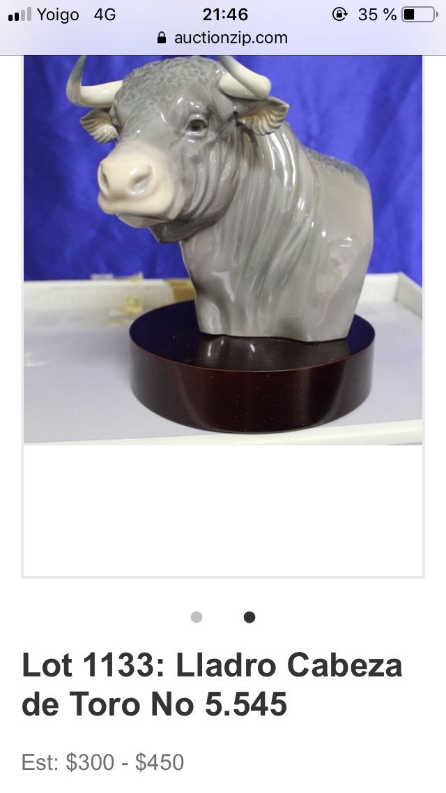 ESCULTURA DE TORO BRVO LLADRÓ