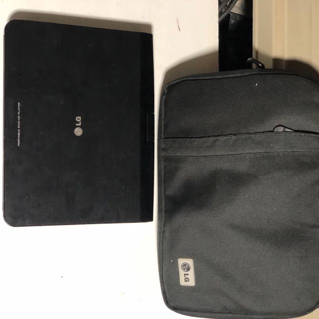 DVD portátil LG, con patalla portátil