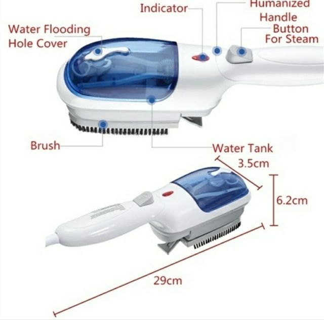 PLANCHA DE VAPOR .DESINFECTA .QUITA PELUSAS