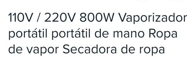 PLANCHA DE VAPOR .DESINFECTA .QUITA PELUSAS