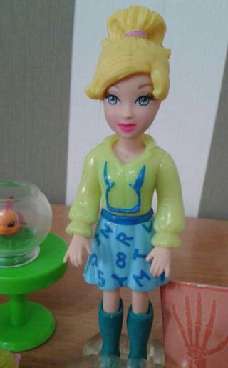 polly pocket rubia