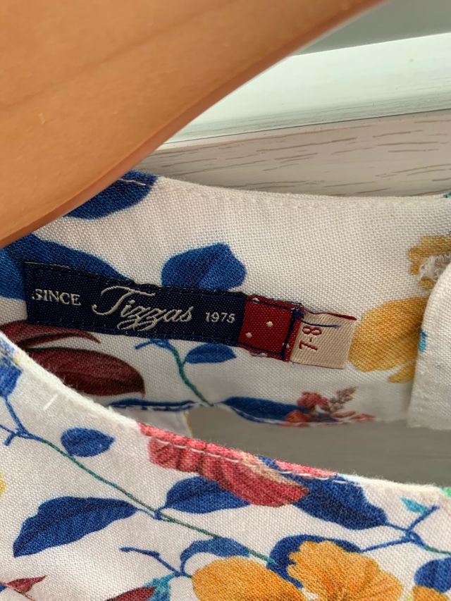 Vestido Tizzas niña Talla7-8