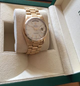 Rolex Mano Reloj En Oro Barcelona Wallapop Segunda De VGpSUMqz
