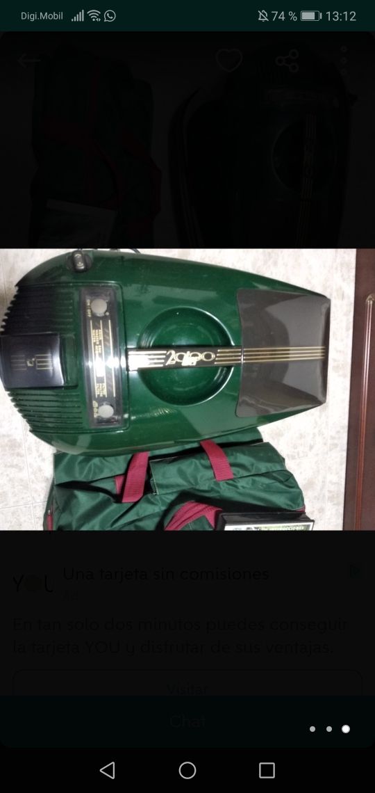 aspiradora vapor iber 2000