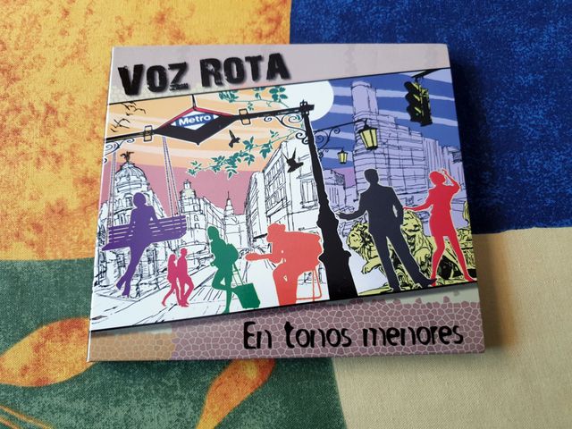 VOZ ROTA - En Tonos Menores (CD digipack, 2016)