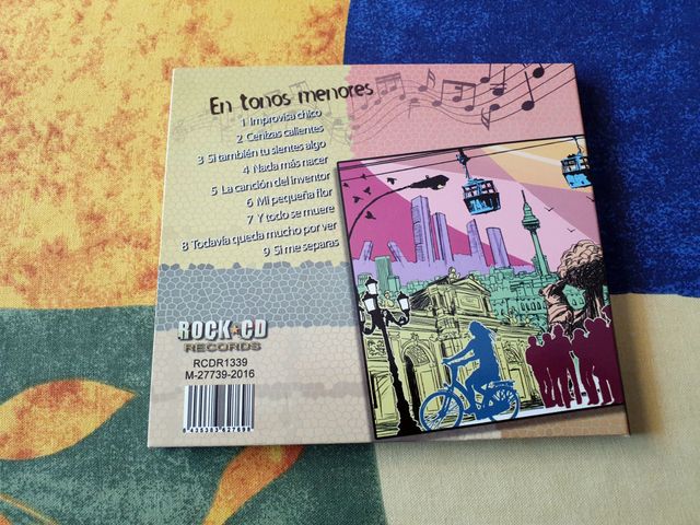 VOZ ROTA - En Tonos Menores (CD digipack, 2016)