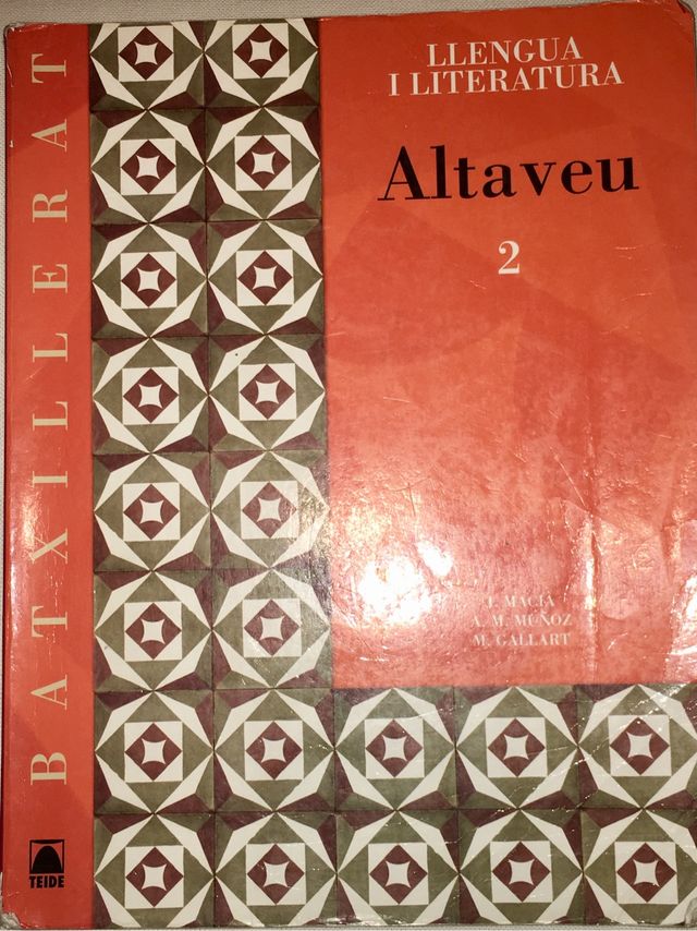 Libro de 2 bachillerato lengua i literatura