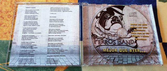 PERROS BAND - Mejor Que Ayer... (CD, 2016)