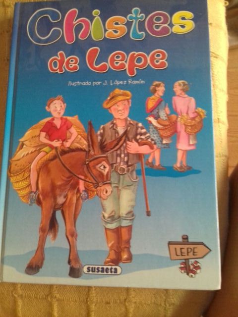 libro chistes de Lepe