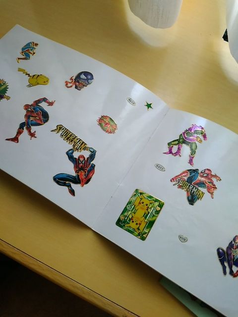 Albums llenos de Stickers muy antiguos