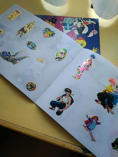 Albums llenos de Stickers muy antiguos