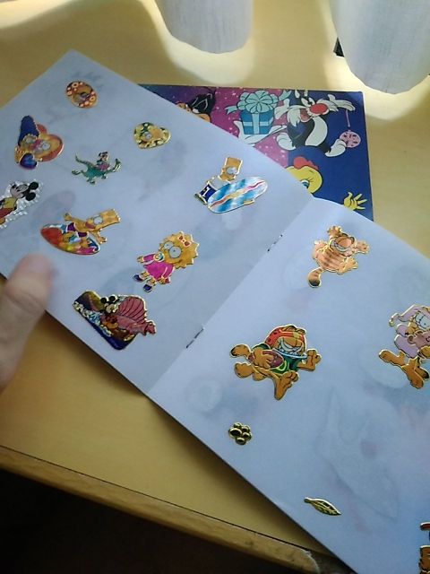 Albums llenos de Stickers muy antiguos