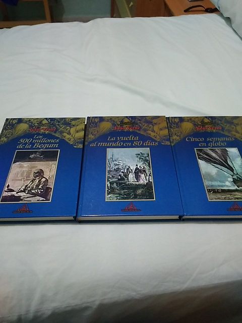 Libros tapa dura Julio Verne