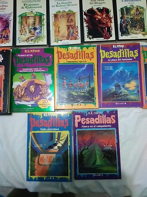 Libros Pesadillas y Dungeons&Dragons