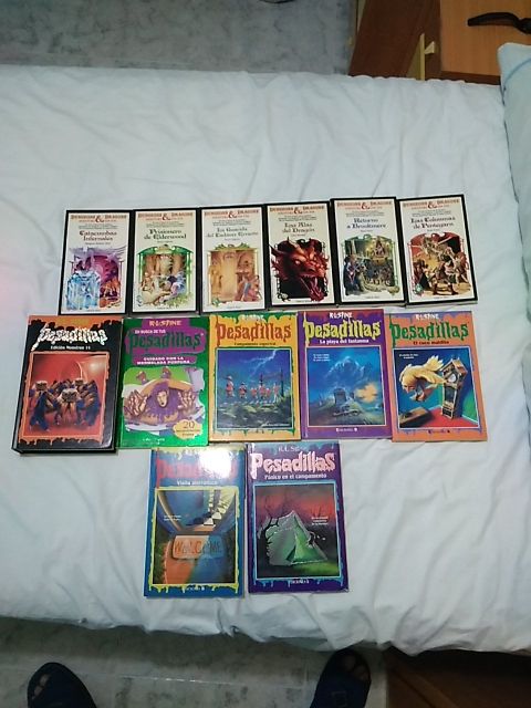 Libros Pesadillas y Dungeons&Dragons