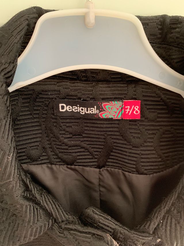 Abrigo Desigual niña talla 8