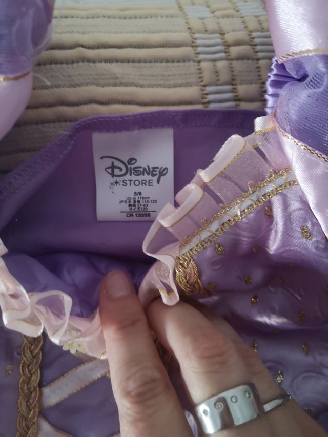 disfraz rapunzel 5-6