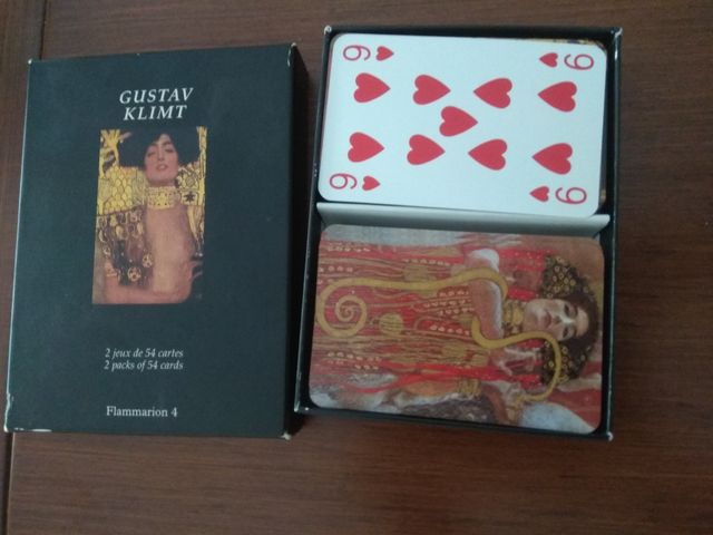 Gustav Klimt Juego de Cartas