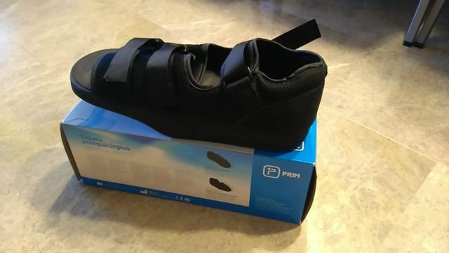 Zapato postquirúrgico Talla 43-45. Como nuevo