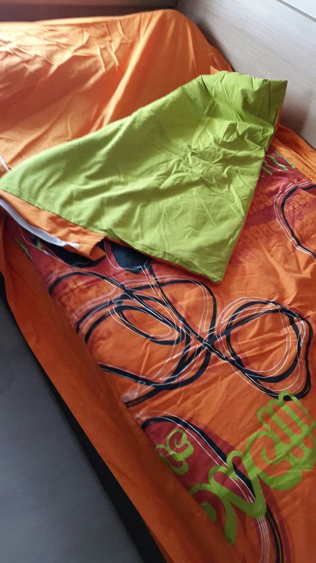 Nórdico, sabana bajera y funda almohada