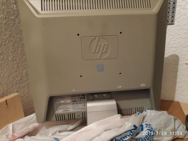 Monitor ordenador hp