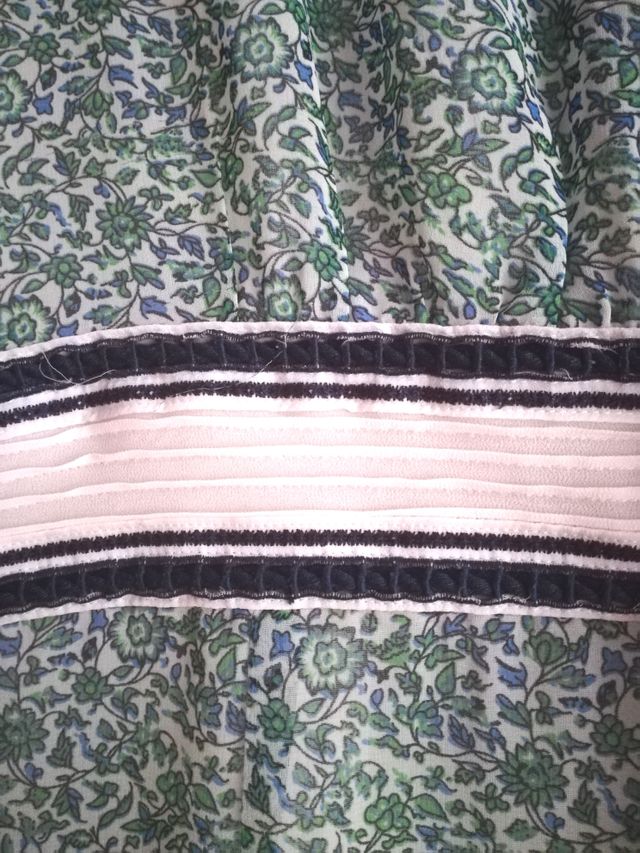 Vestido sin mangas de flores, MIA DONNA. Talla XL.