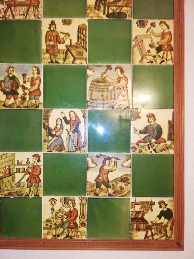 Auca cerámica la Bisbal oficios 1 x 0,80