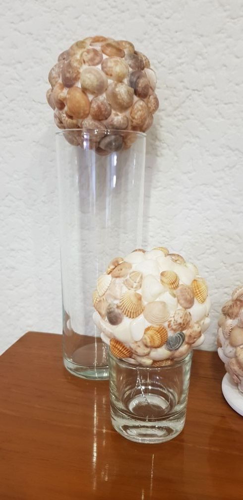 Bola decorativa conchas playa