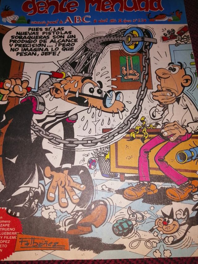 tebeo mortadelo y filemon