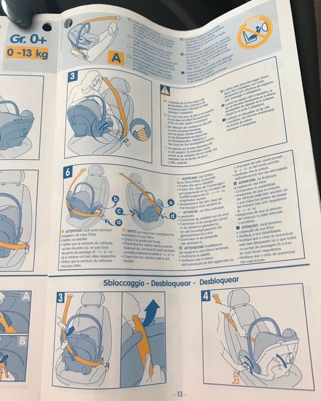 Silla bebe Grupo 0. Bebé Confort. Elios Safe Sade