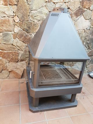 Chimenea de fundición de segunda mano en WALLAPOP