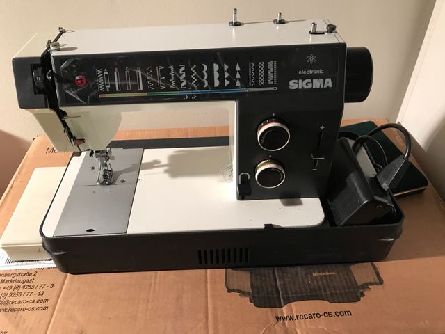 ᐈ Maquina De Coser Sigma Electronica 2002 2021 Top Máquinas De Coser