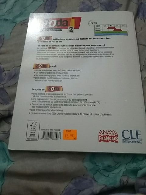 libro Francés de actividades