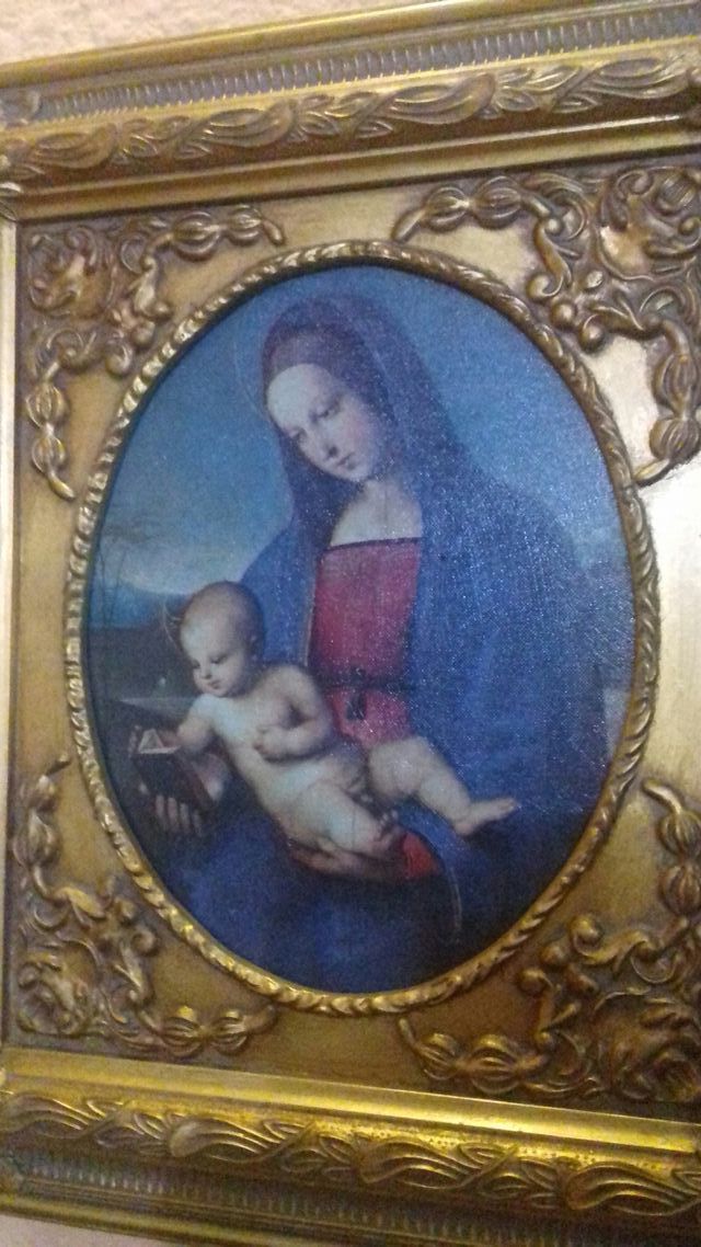 Lote de 4 Cuadros de Vírgenes