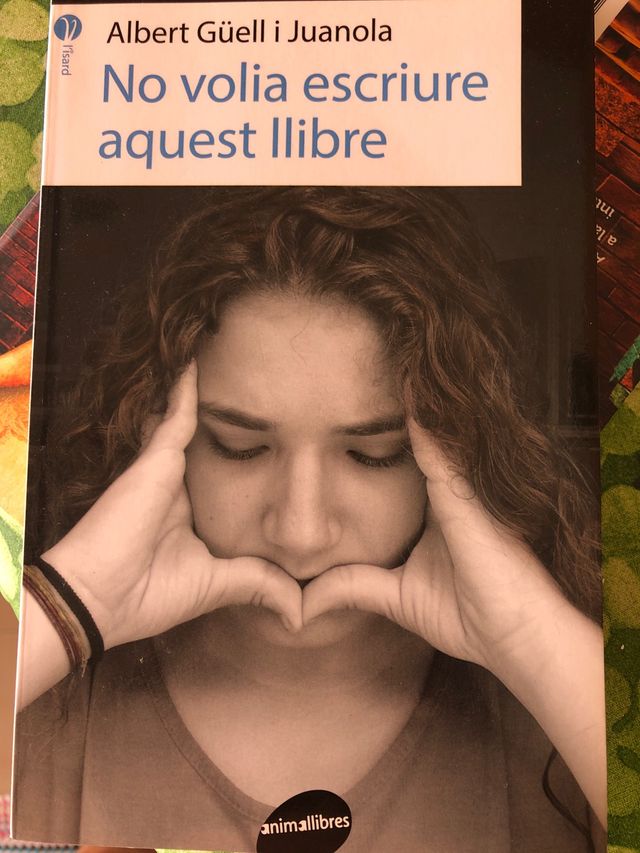 No volia escriure aquest llibre