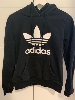 Wallapop Negra Segunda De Adidas Sudadera En Mano 7Ygb6vIyf
